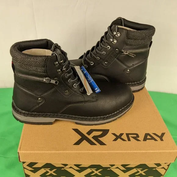 xray | Shoes | Xray Hiker Work Lace Up Boot Shoes Black 